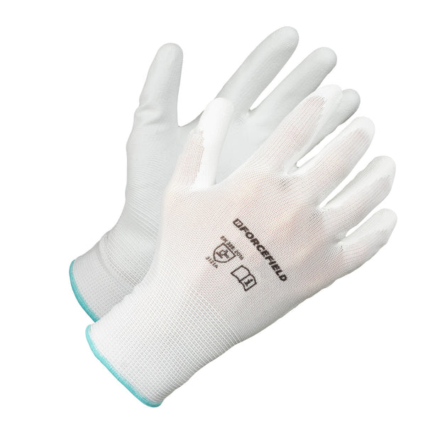 Nylon Work Glove, Polyurethane Palm Coated