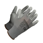 Nylon Work Glove, Polyurethane Palm Coated