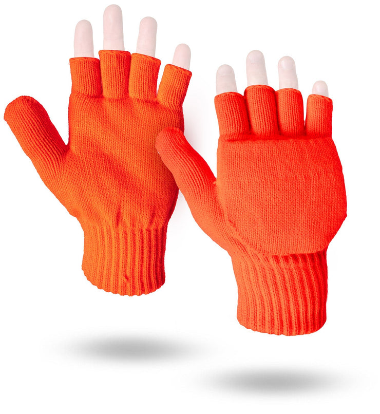 Forcefield Acrylic Flip-top Thinsulate™ Insulated Fleece Lined Mittens