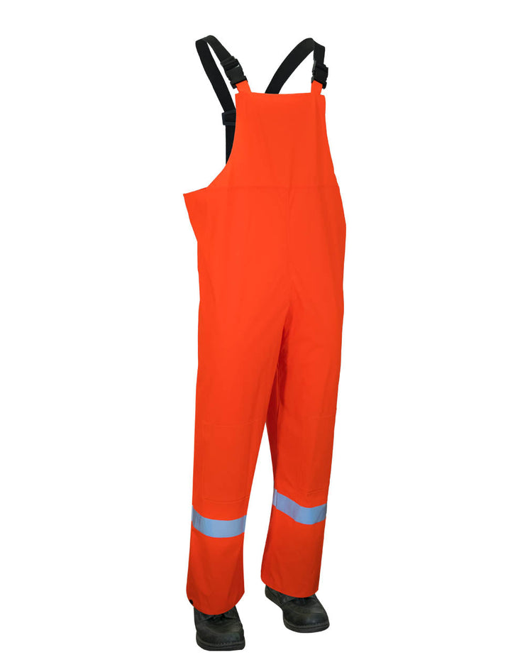 Lightweight Fire Resistant (FR) Hi Vis Safety Rain Overalls