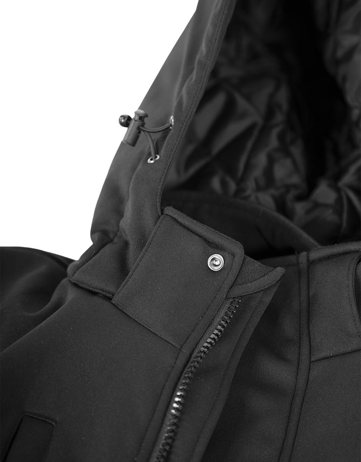 Veste d'hiver Softshell noire 