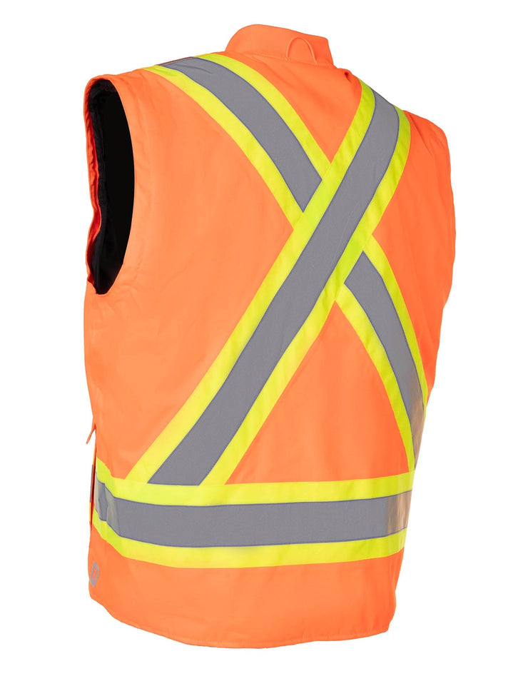 Hi-Vis 6-in-1 Driver's Jacketwith Removable Bomber