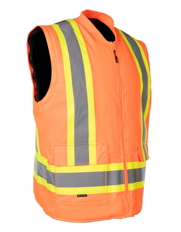 Hi-Vis 6-in-1 Driver's Jacketwith Removable Bomber