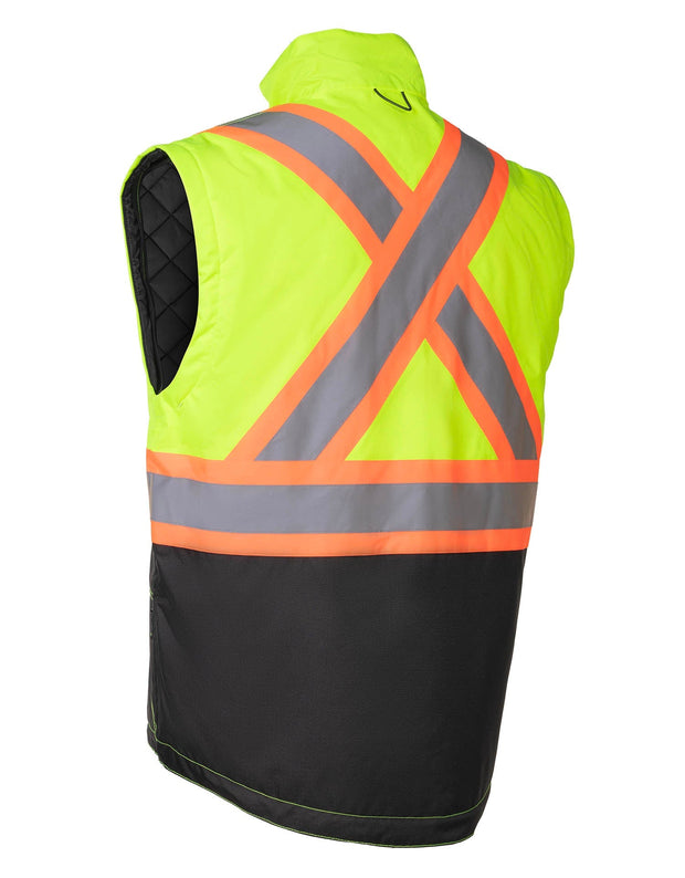 Lime "Torngat" Premium Ripstop 4-in-1 Hi-Vis Safety Parka