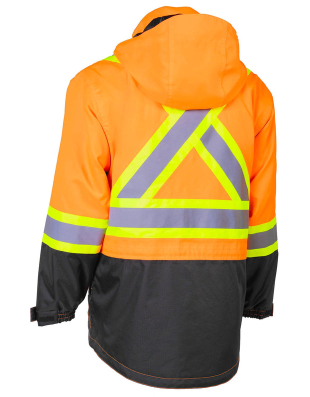 "Torngat" Premium Ripstop 4-in-1 Hi-Vis Safety Parka