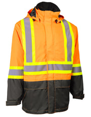 "Torngat" Premium Ripstop 4-in-1 Hi-Vis Safety Parka