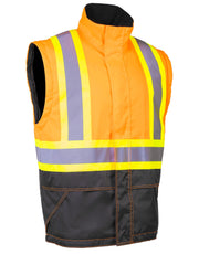 "Torngat" Premium Ripstop 4-in-1 Hi-Vis Safety Parka