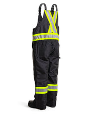 Hi-Vis Flame-Resistant (FR) Ripstop Heavy Weight Lined Bib Pants