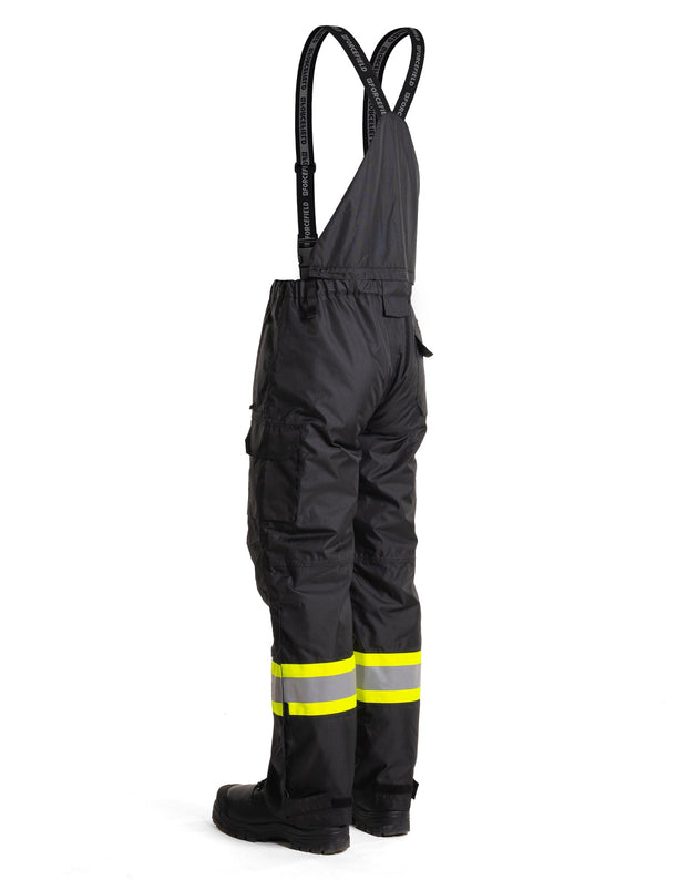 Hi-Vis Flame-Resistant (FR) Ripstop Medium Weight Lined Bib Pants