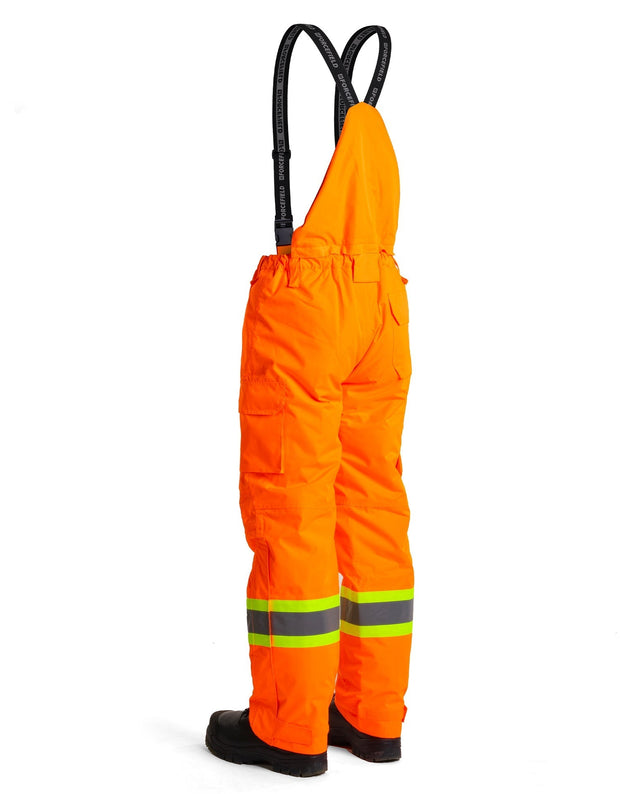 Hi-Vis Flame-Resistant (FR) Ripstop Medium Weight Lined Bib Pants