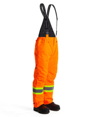 Hi-Vis Flame-Resistant (FR) Ripstop Medium Weight Lined Bib Pants