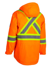 Hi-Vis Flame-Resistant (FR) Ripstop Heavy Weight Lined Jacket