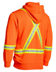 Inherent Flame-Resistant 12oz Fleece Hoodie with Detachable Hood