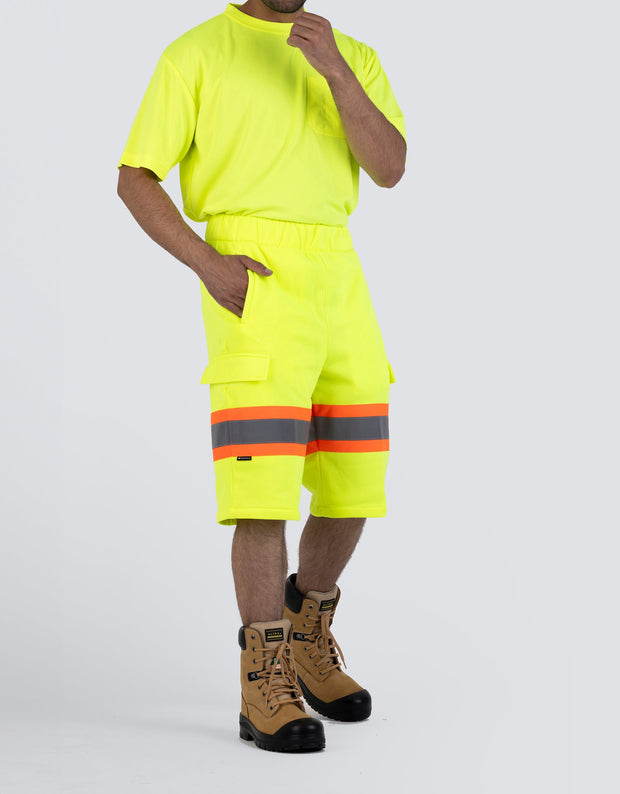 Hi Vis Cargo Shorts