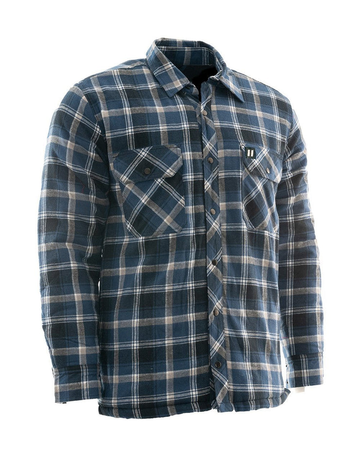 Insulated flannel shirt jacket online