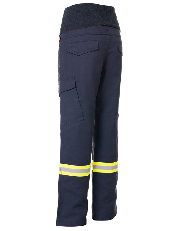 Women's Inherent Flame-Resistant 6oz Maternity Full Panel Cargo Work Pant