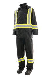 CSA 3 Piece Hi Vis Rain Suit