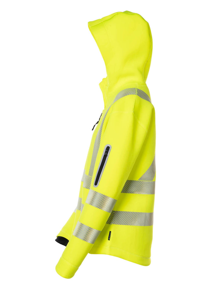 Sweat à capuche zippé Softshell pour femme Lime Technical Safety