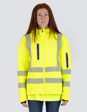 Sweat à capuche zippé Softshell pour femme Lime Technical Safety