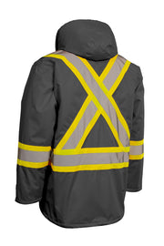 Hi Vis Insulated Miners Jacket