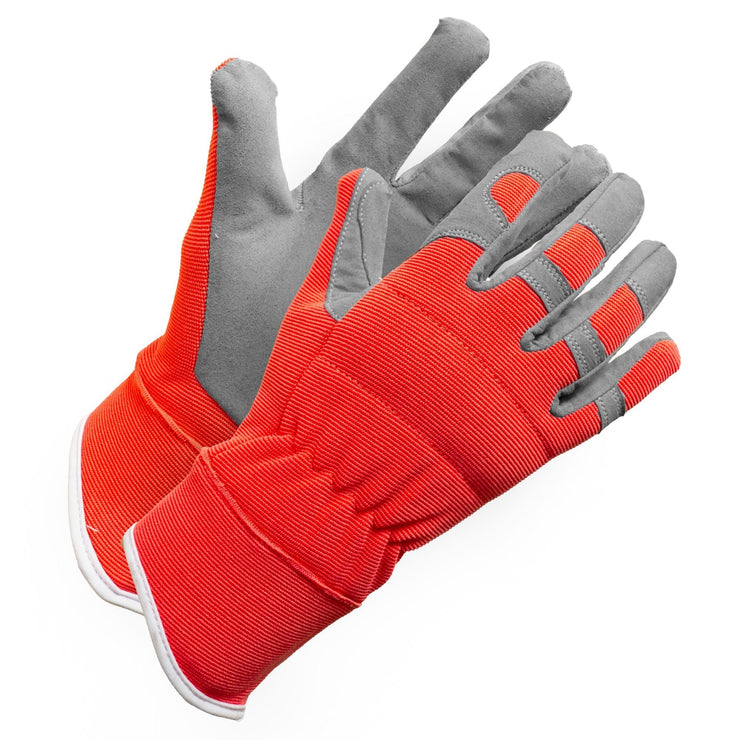 "Fieldwork Ladies Garden Gloves" Performance Fit - Hi Vis Safety