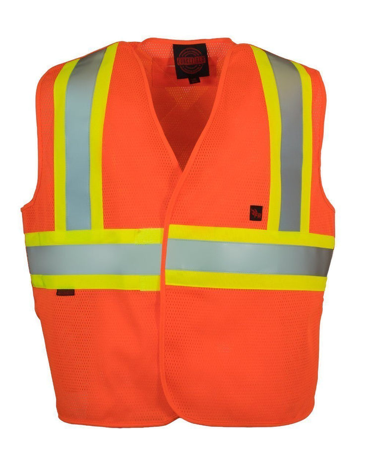 Fire Resistant FR 5 Point Tear away Hi Vis Safety Vest