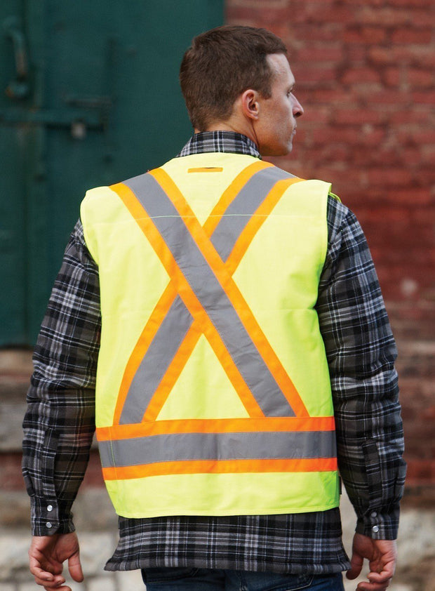 Hi Vis Safety Surveyor's Vest - Hi Vis Safety