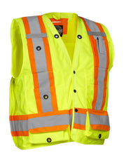 Hi Vis Safety Surveyor's Vest - Hi Vis Safety