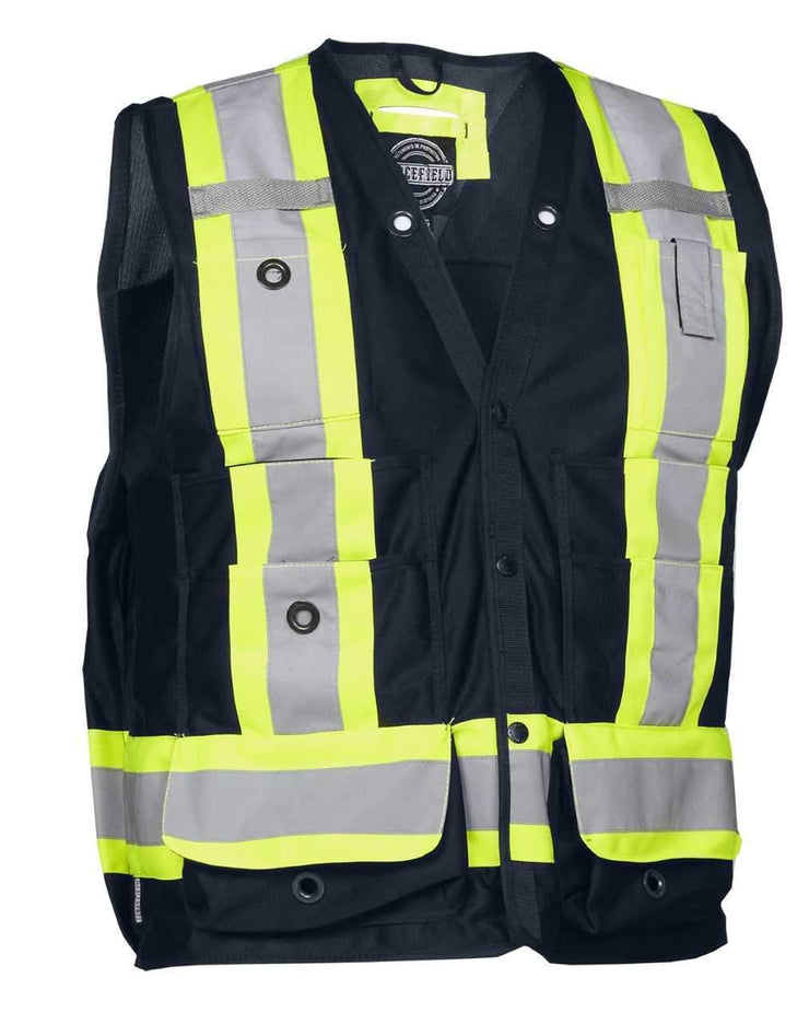 Hi Vis Safety Surveyor's Vest - Hi Vis Safety