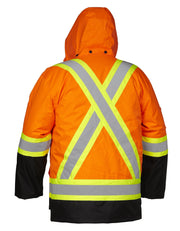 Hi Vis Safety Winter Cargo Parka - Hi Vis Safety