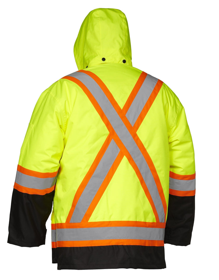 Hi Vis Safety Winter Cargo Parka - Hi Vis Safety