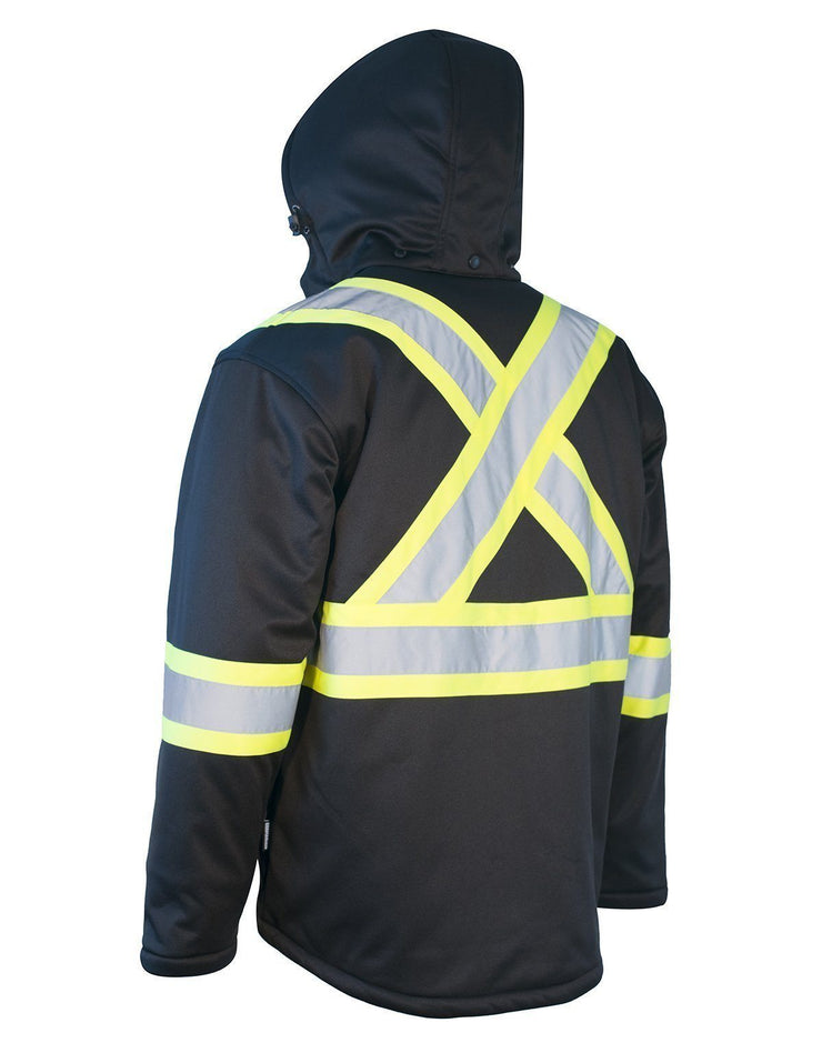 Hi vis heated hoodie best sale