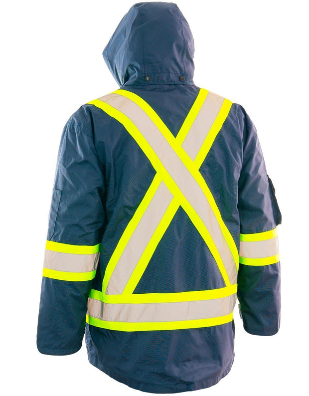 Re-Engineered 4-in-1 Hi Vis Safety Parka - Hi Vis Safety