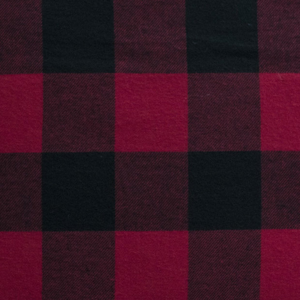 Red Buffalo Plaid Quilted Flannel Shirt - Hi Vis Safety