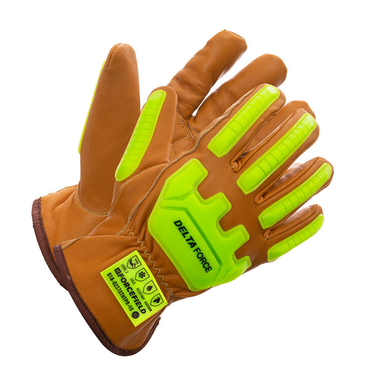 Deltaforce Premium Cut Resistant Goatskin Winter Impact Glove with Thi –  Forcefield Canada - Hi Vis Workwear and Safety Gloves