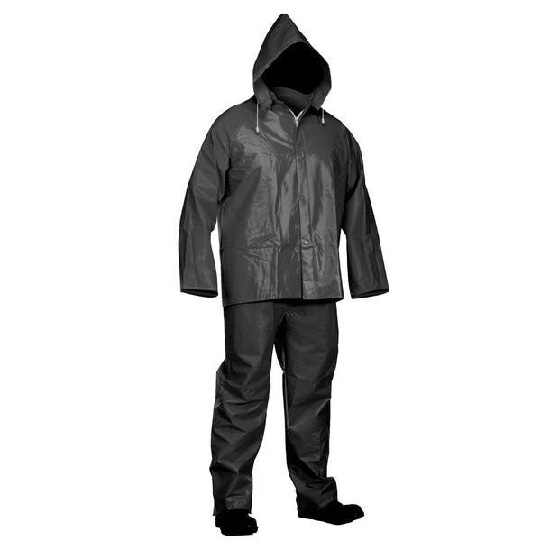 TOWN&FIELD Rain Suits for Fishing Waterproof Rain Gear for Men Women Heavy  Duty Rain Coat Jacket with Pants/Overalls, Black, Small : :  Clothing, Shoes & Accessories