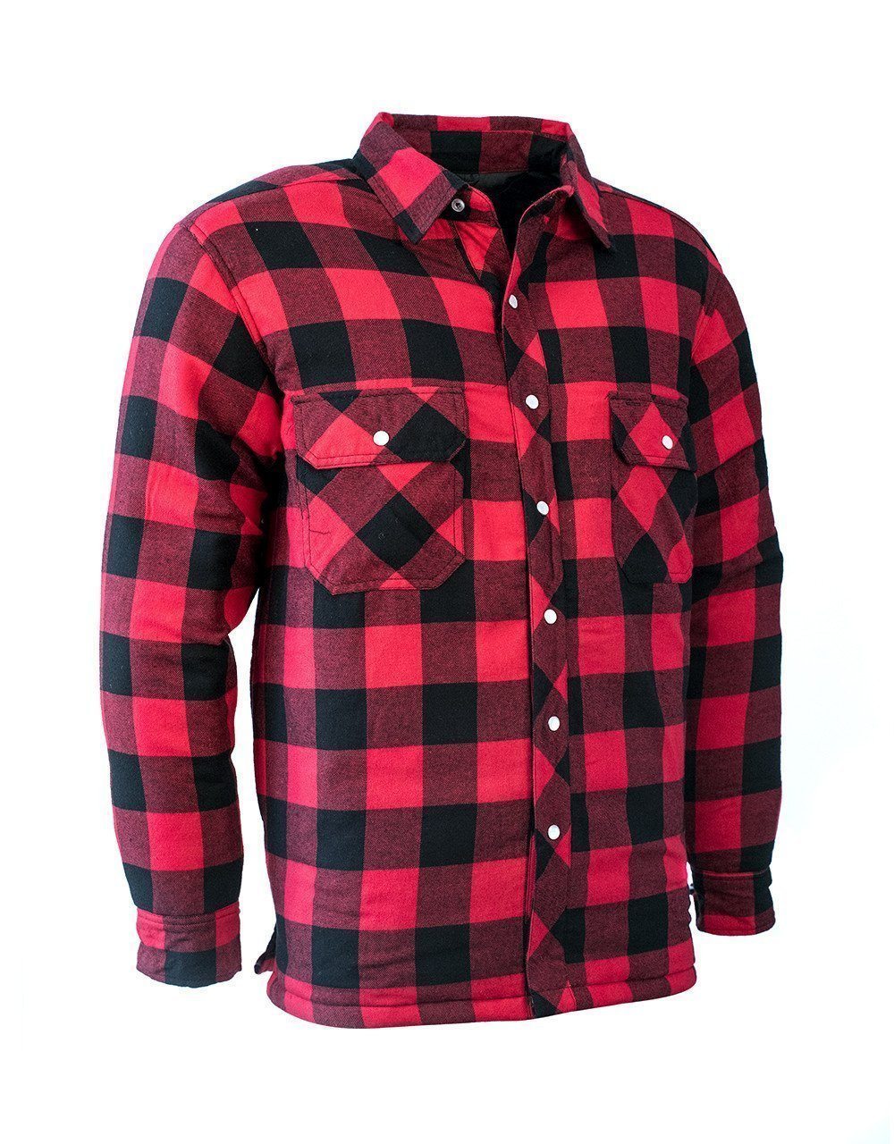 Red Buffalo Plaid Quilt-Lined Flannel Shirt Jacket – Forcefield Canada - Hi  Vis Workwear and Safety Gloves
